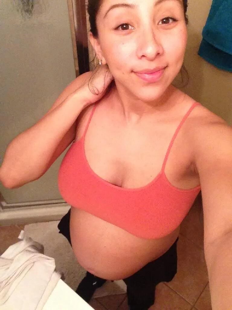 Pregnant latina teen