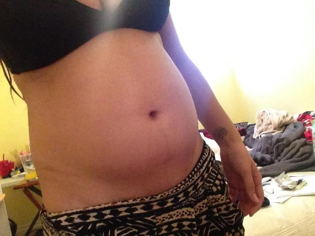 Pregnant latina teen