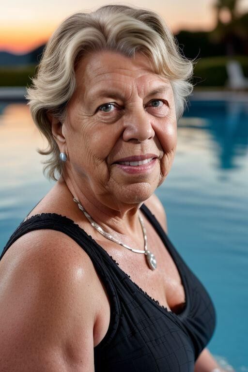 Eleanor at the Pool