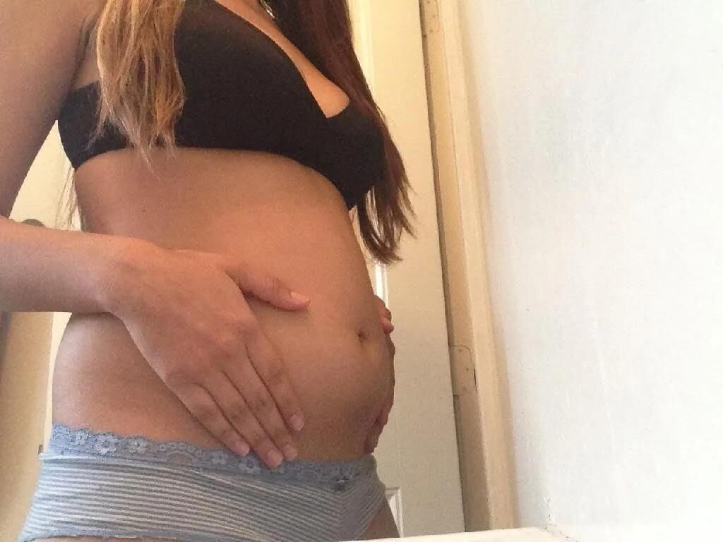 Pregnant latina teen