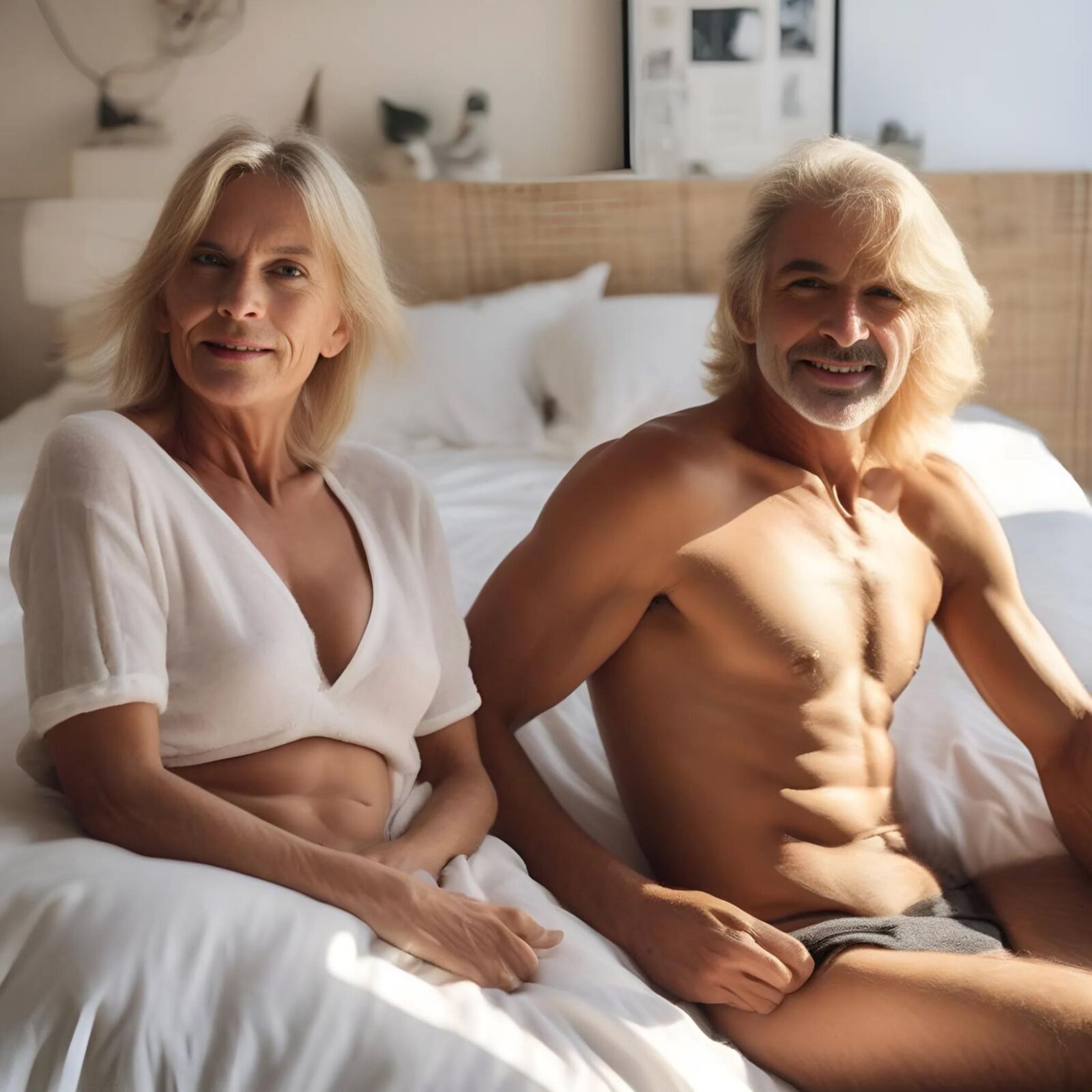 AI MATURE couple morning