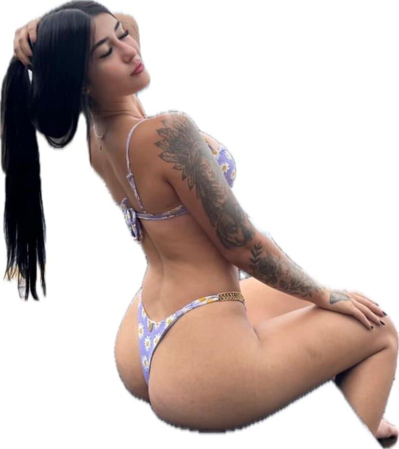 Latina Cute Big Butt Stickers 