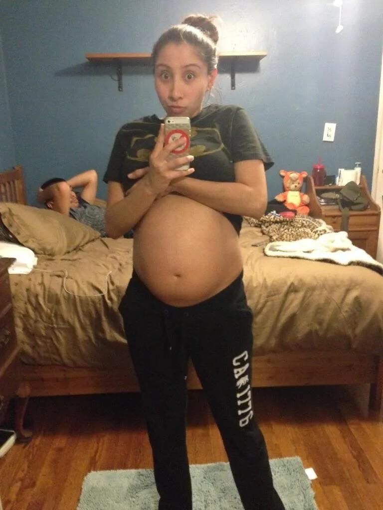 Pregnant latina teen