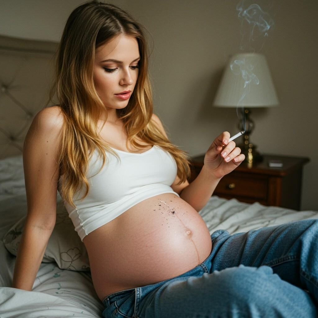 Smokers in their . Months of Pregnancy (AI)