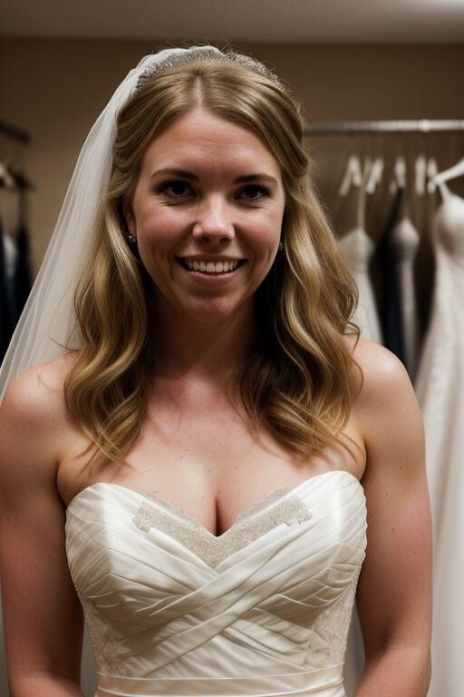 Allie Beth Tries on Wedding Dresses