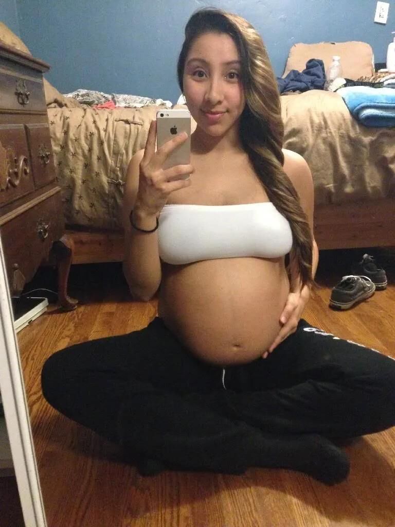 Pregnant latina teen