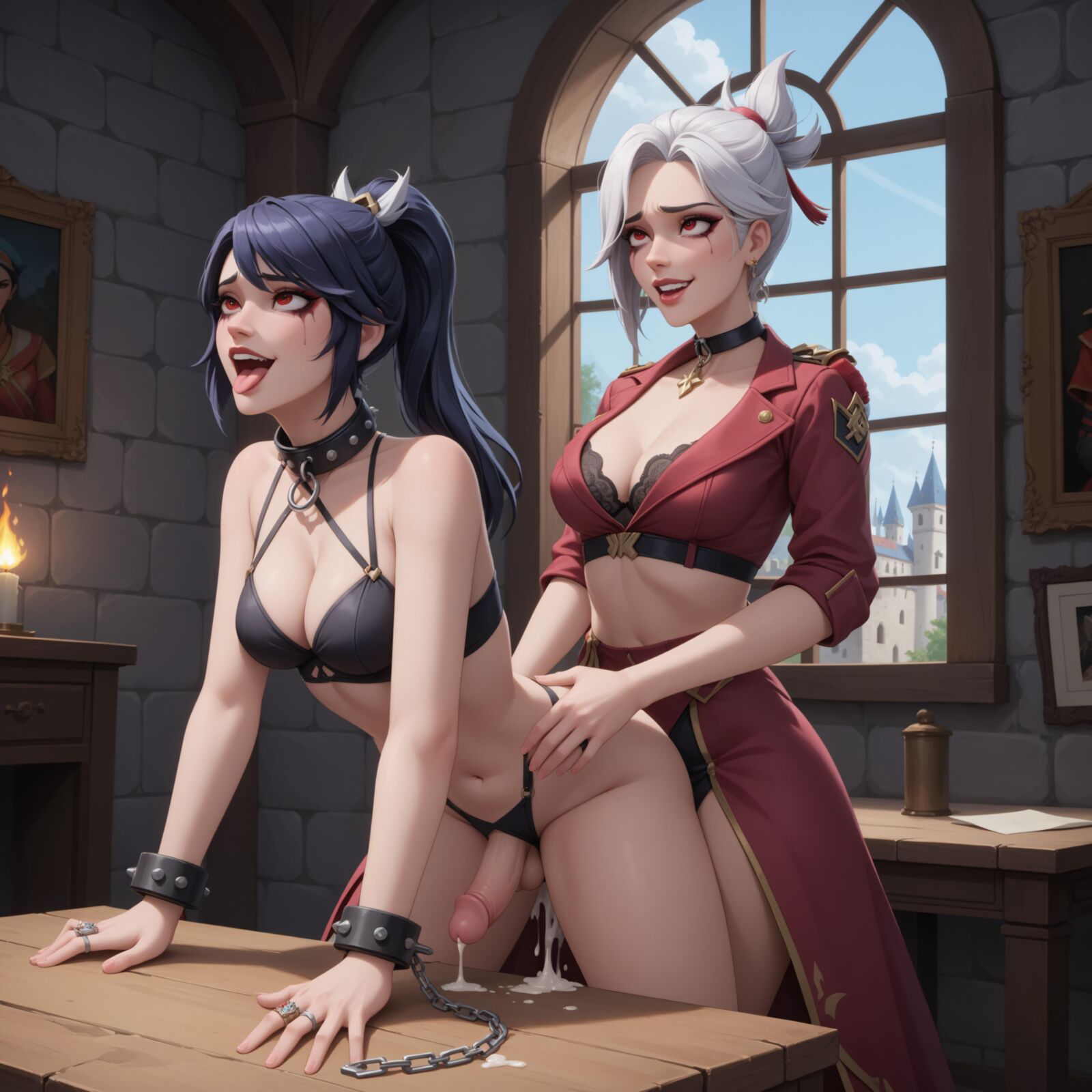 Shemale and Futa Hentai AI Artwork [LousyArt]