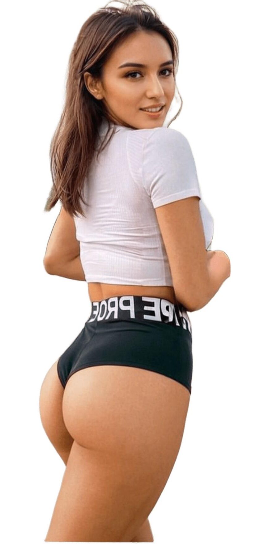 Latina Cute Big Butt Stickers 