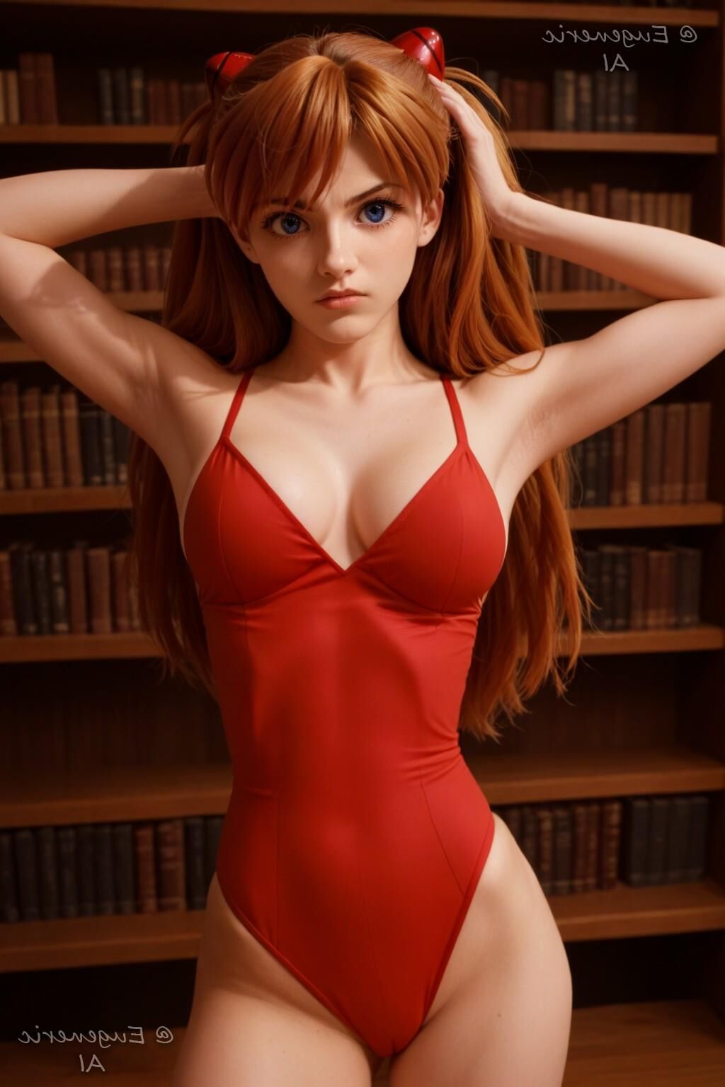 Artist Eugeneric AI Asuka Soryu Langley