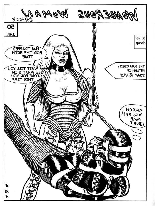 SMS slave bondage art