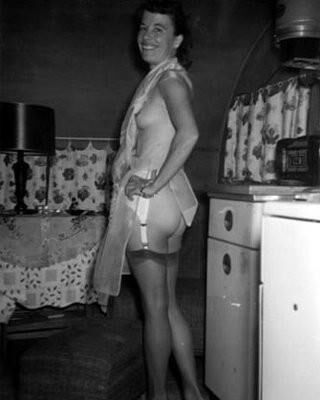 Vintage nice butts in black and white 