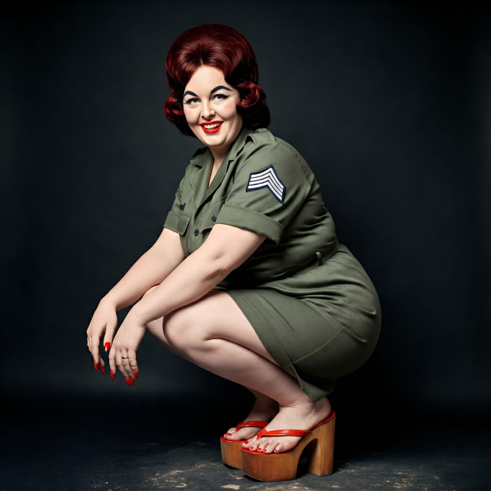 WW USAAF Pieds Filles