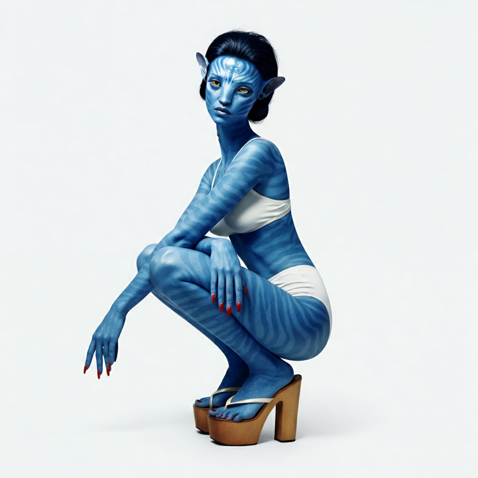 Na'vi Avatar Filles Pieds