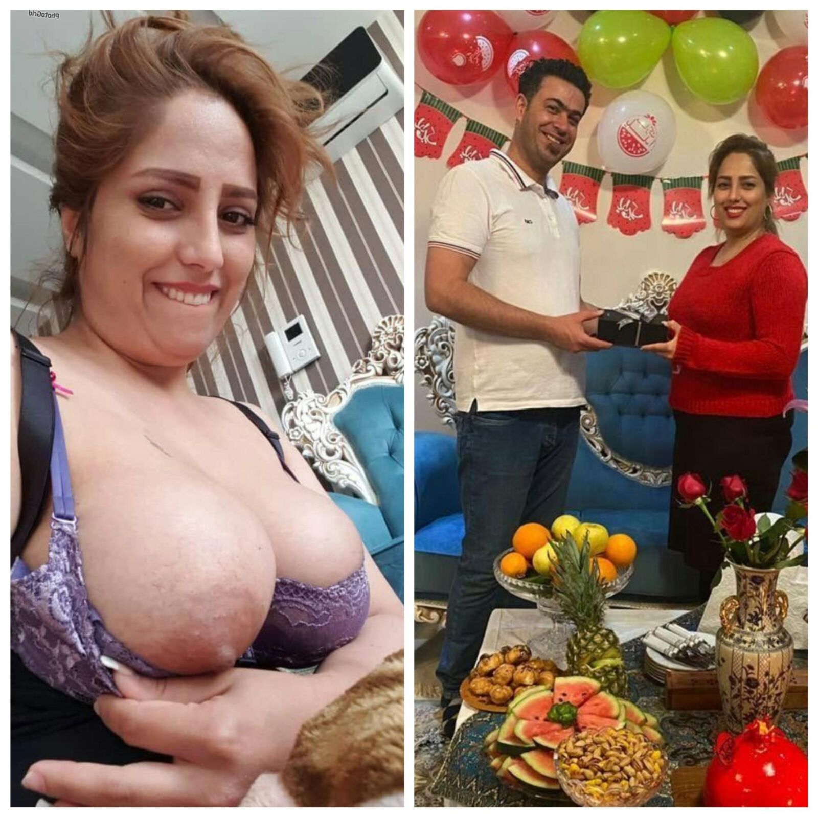 Mistura de fotos iranianas