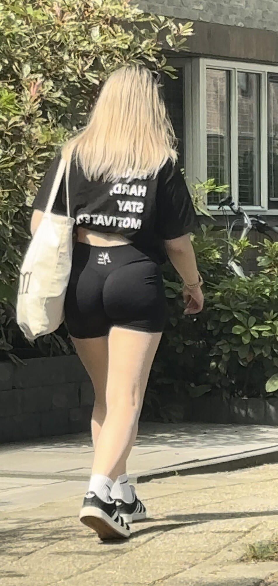 Big Ass yo Teen going the Gym