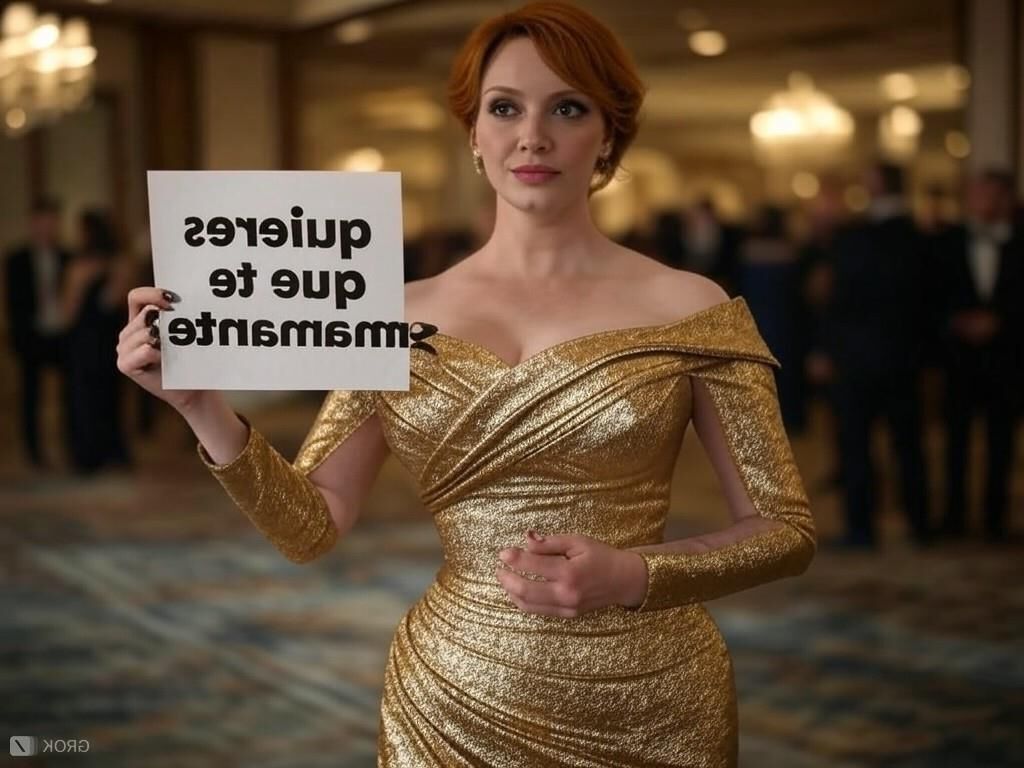 Christina hendricks asimila ai leche mensaje de leche actriz tetona