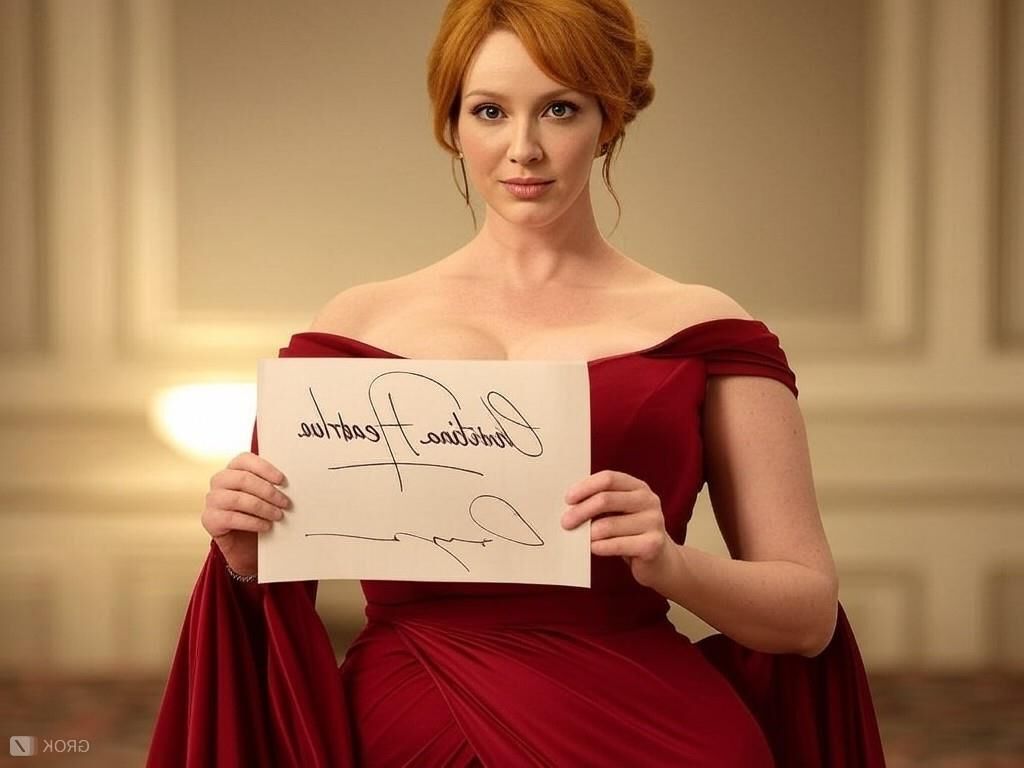 Christina hendricks asimila ai leche mensaje de leche actriz tetona