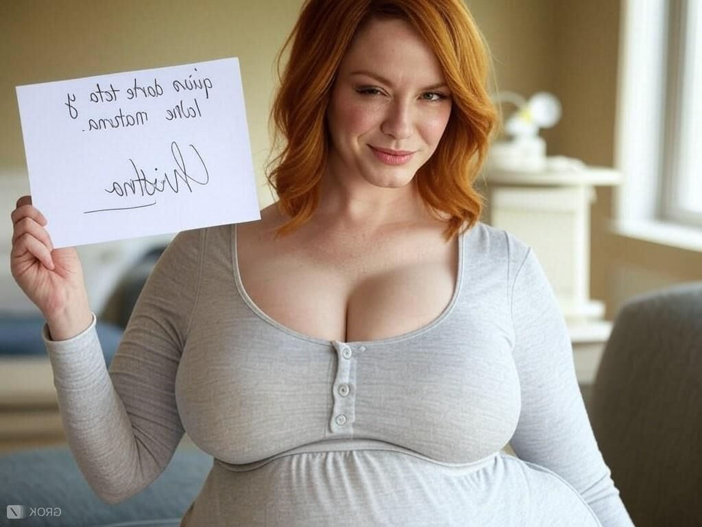 Christina hendricks asimila ai leche mensaje de leche actriz tetona