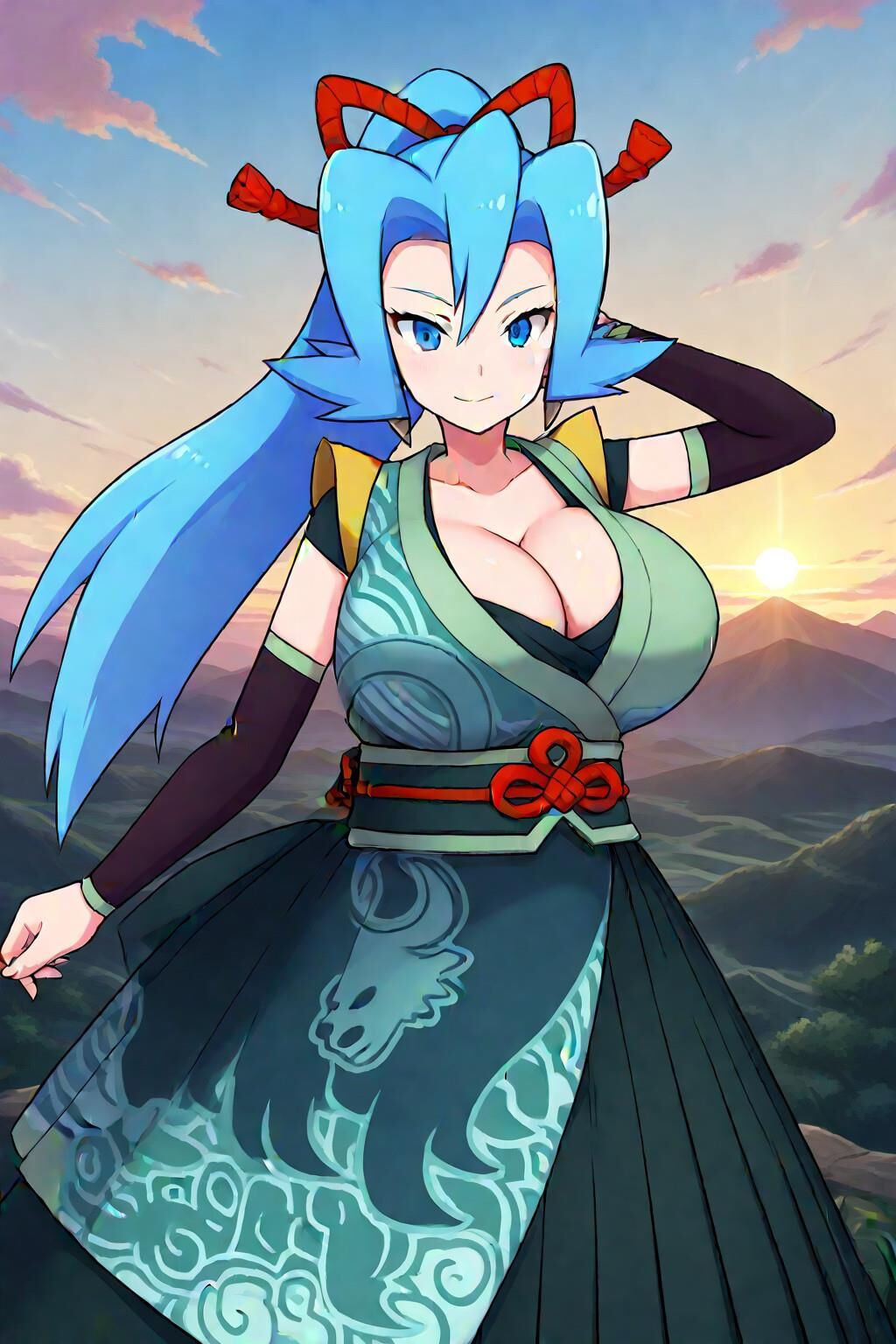 Clair año nuevo pokemon masters ex tetona ai lactancia