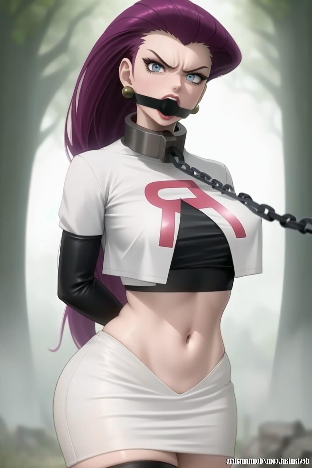 Pokemon-Team-Rakete Jessie-Bondage-Hentai