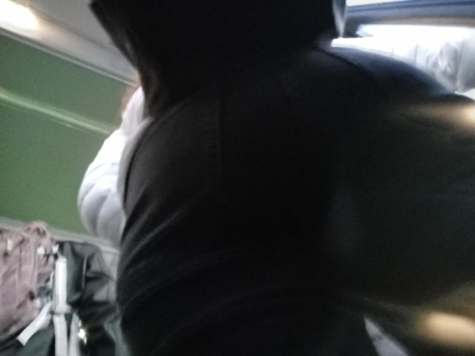 Perfect angle ass pictures in a bus