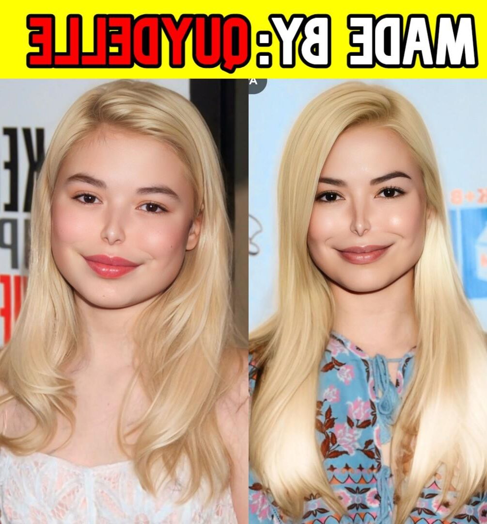 MIRANDA COSGROVE (BLONDE HAIR)