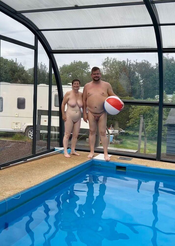 Nudist couple