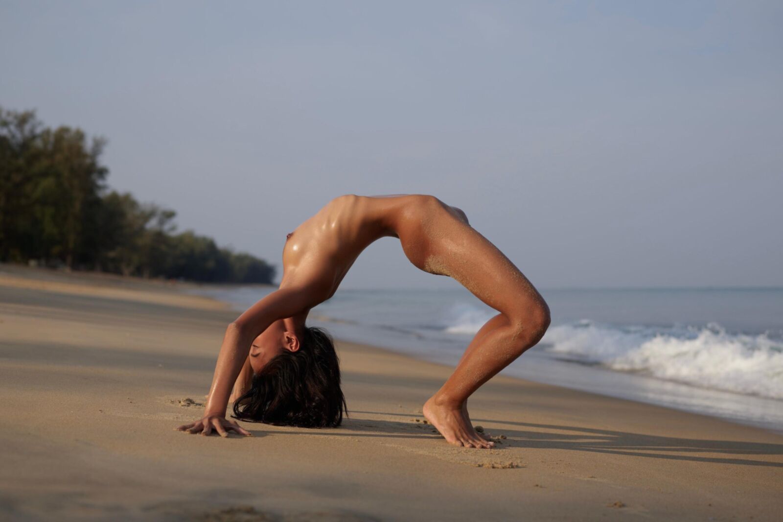 Beach Hiromi Beach Yoga