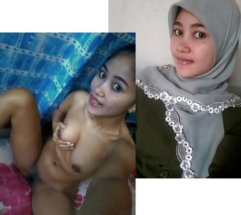 Dressed Undressed Asian Hijab Jilbab Ladies 