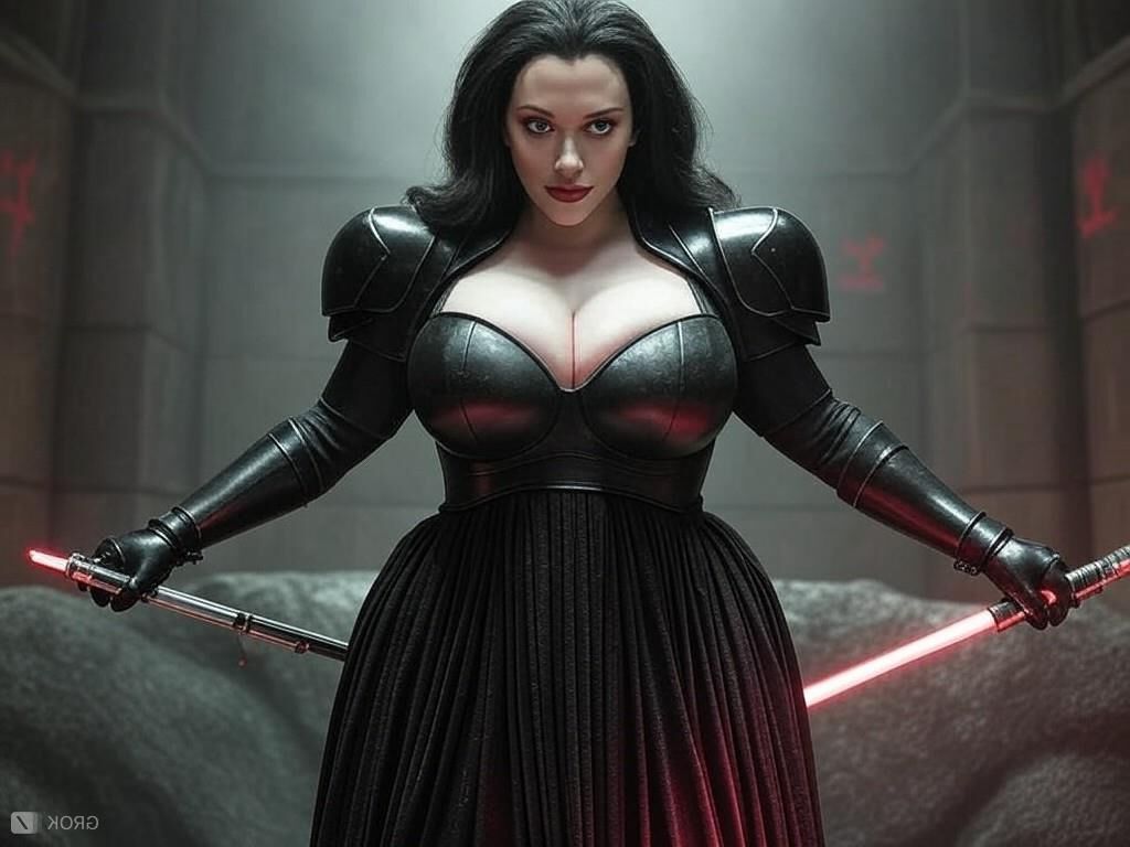 Kat Dennings Darth Star Wars Ai Busty Schauspielerin