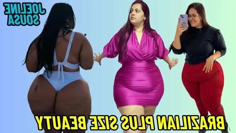 Joeline Huge Ass Beauty Brazilian Tiktoker BBW Girl Mixed Hot Sh