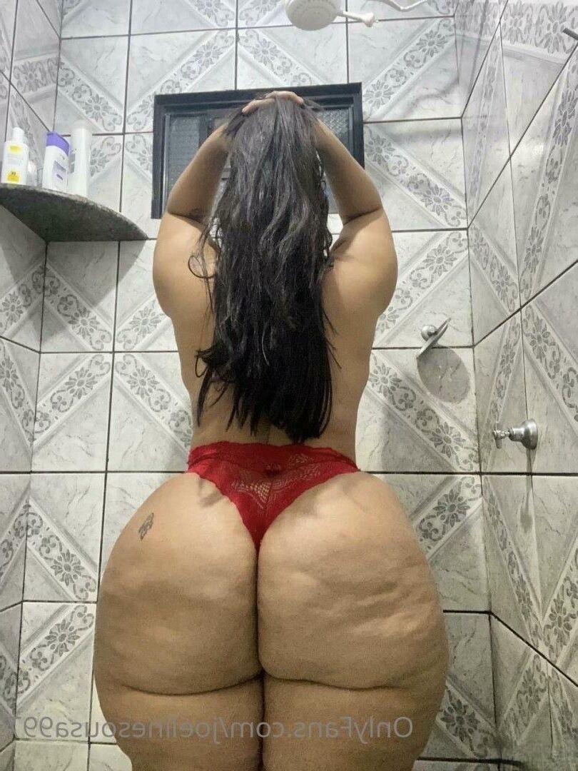 Joeline Huge Ass Beauty Brazilian Tiktoker BBW Girl Mixed Hot Sh