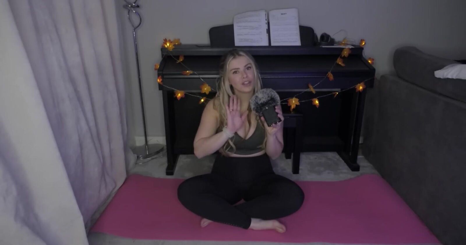 Scottish Murmurs ASMR Indoor Yoga Thicc Pawg Lauren