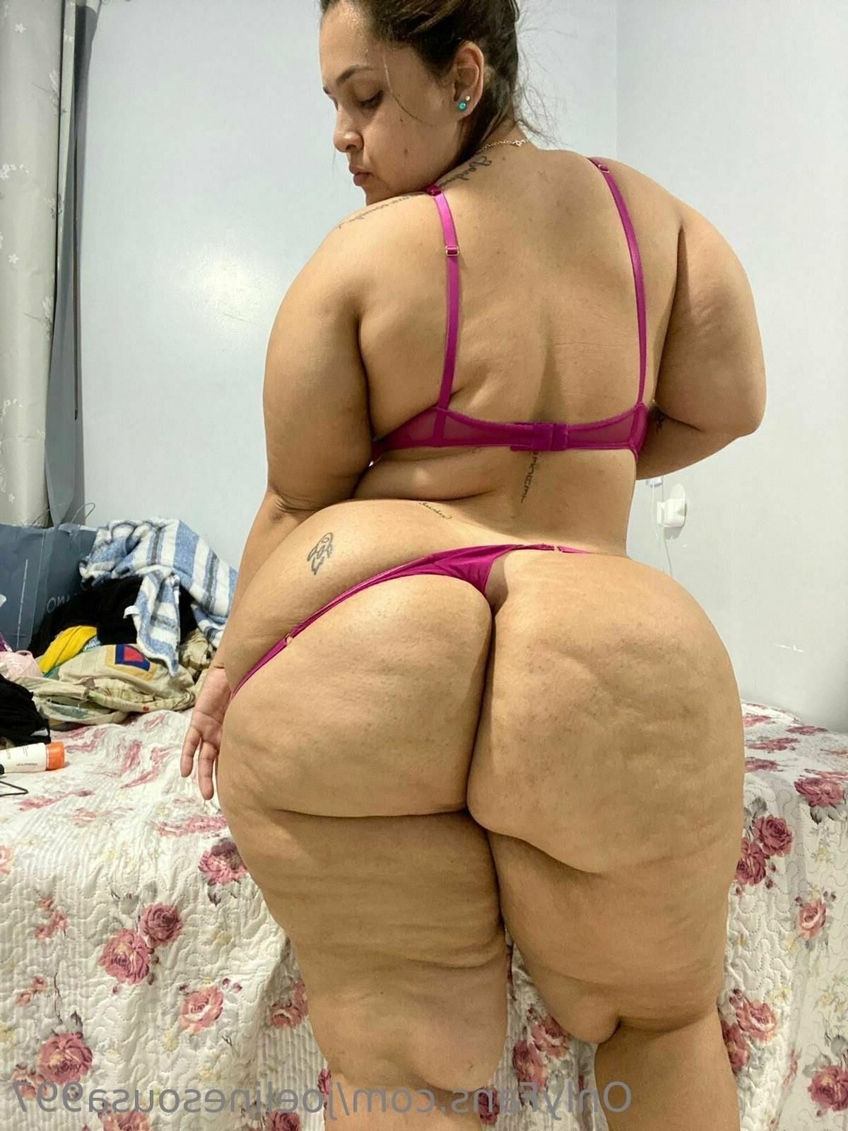 Joeline Huge Ass Beauty Brazilian Tiktoker BBW Girl Mixed Hot Sh