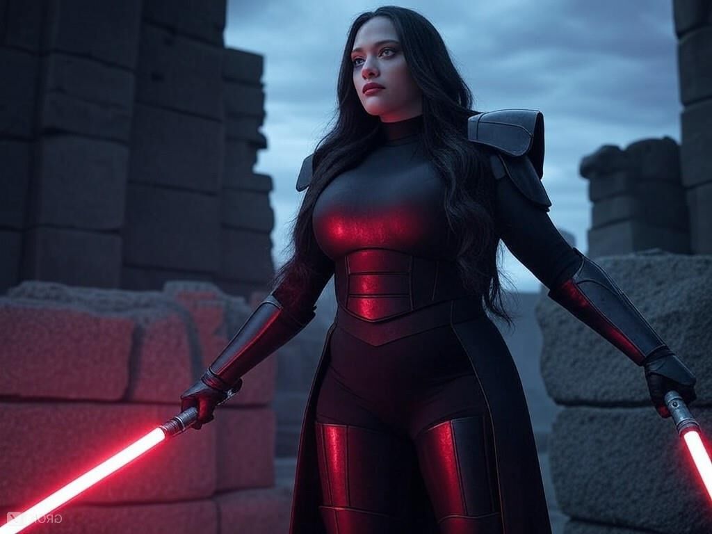 Kat Dennings Darth Star Wars Ai Busty Schauspielerin