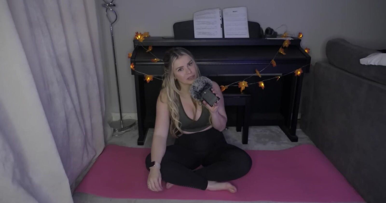 Scottish Murmurs ASMR Indoor Yoga Thicc Pawg Lauren