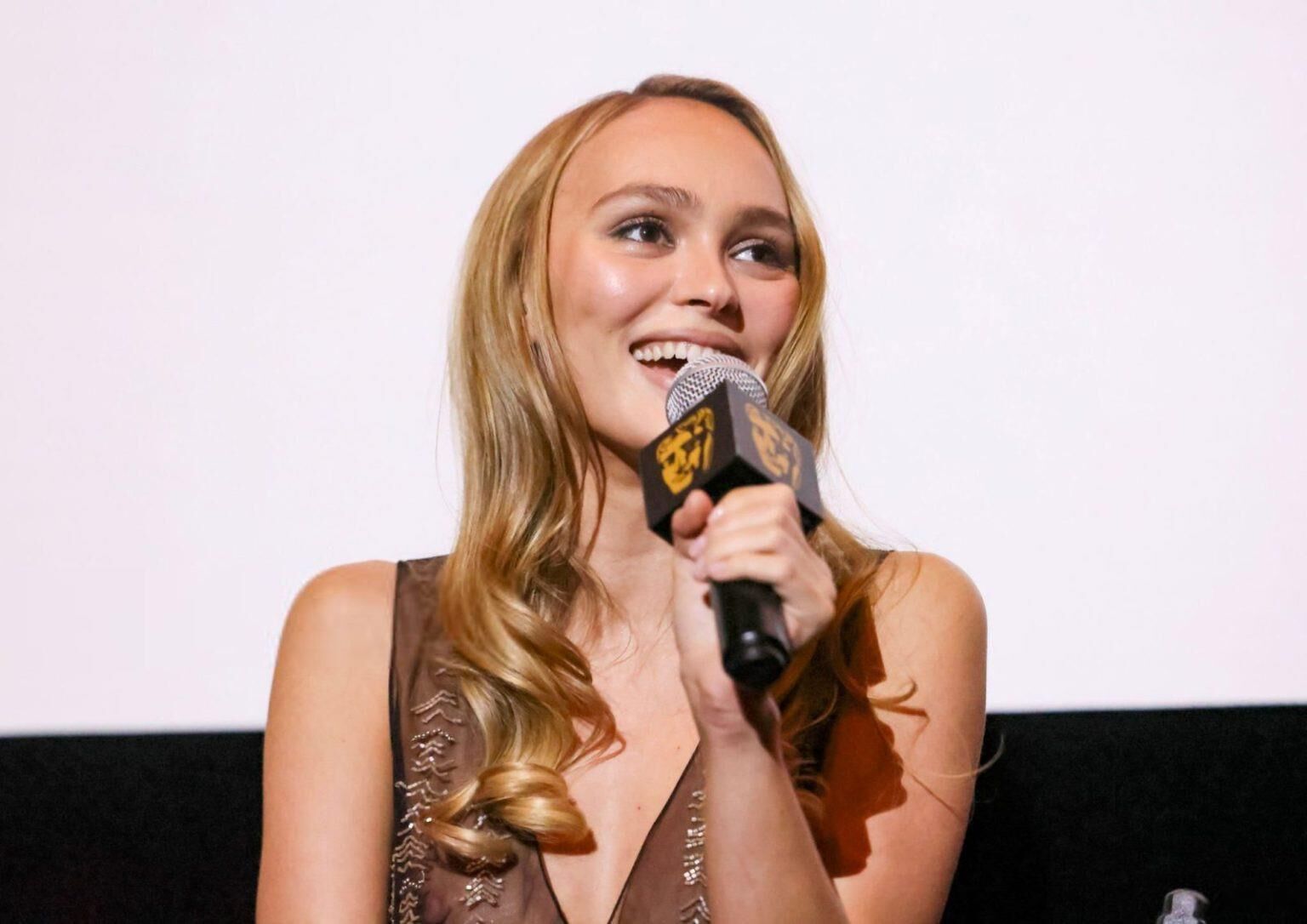 NosferatuのBAFTA Special ScreeningのLily Rose Depp