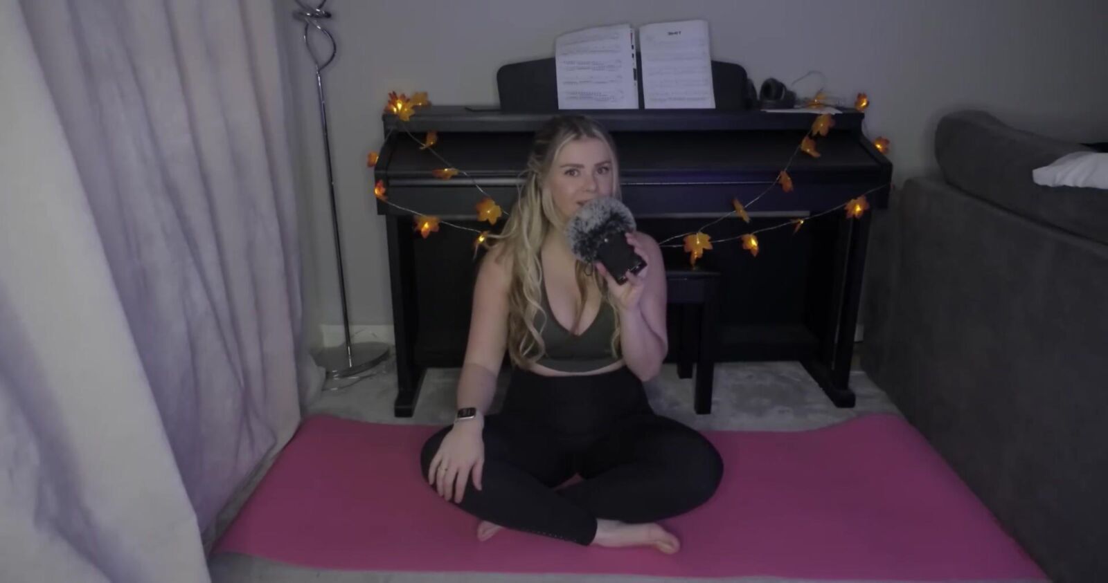 Scottish Murmurs ASMR Indoor Yoga Thicc Pawg Lauren