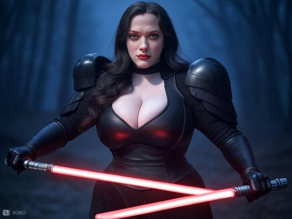 Kat Dennings Darth Star Wars Ai Busty Schauspielerin