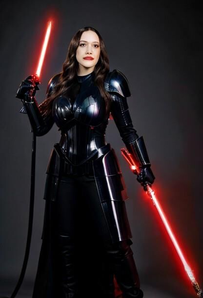 Kat Dennings Darth Star Wars Ai Busty Schauspielerin