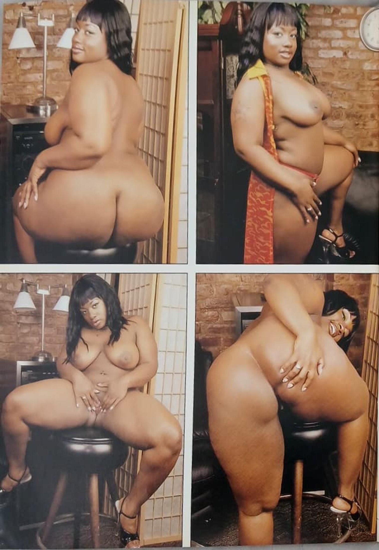 Big Black Butt Magazine novembre