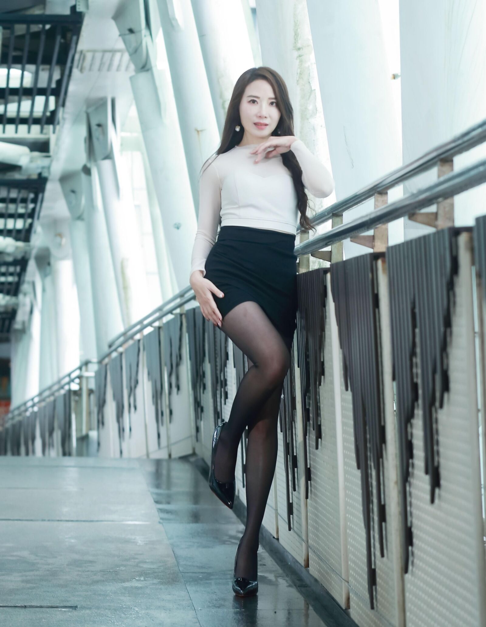 Asiatiques dans les collants