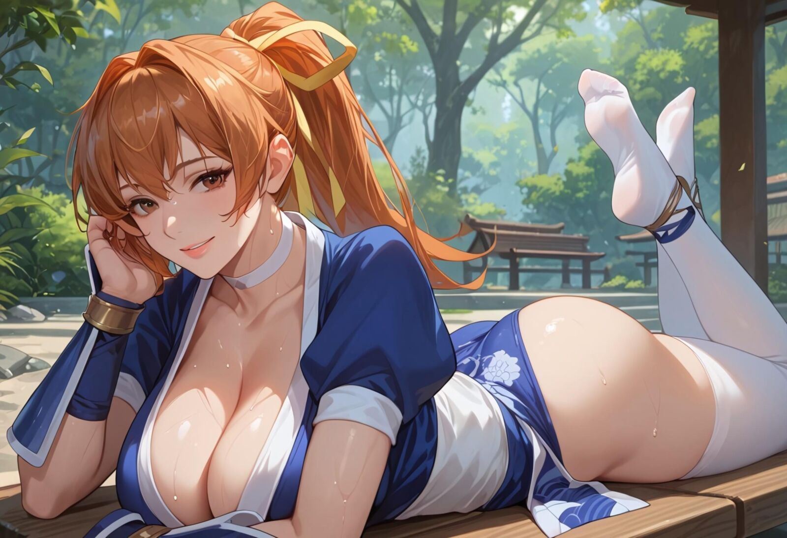 DOA Kasumi Art No обнаженной