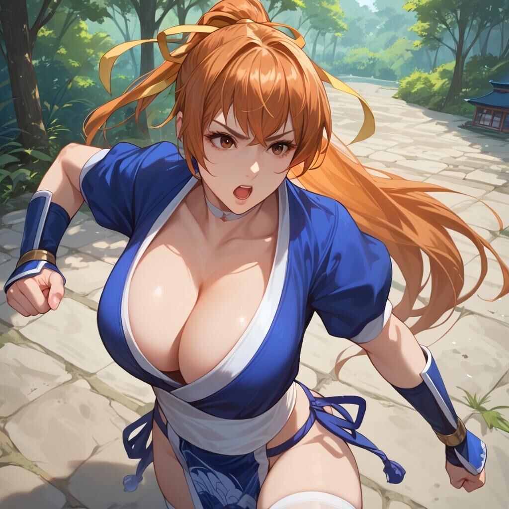 DOA Kasumi Art No обнаженной