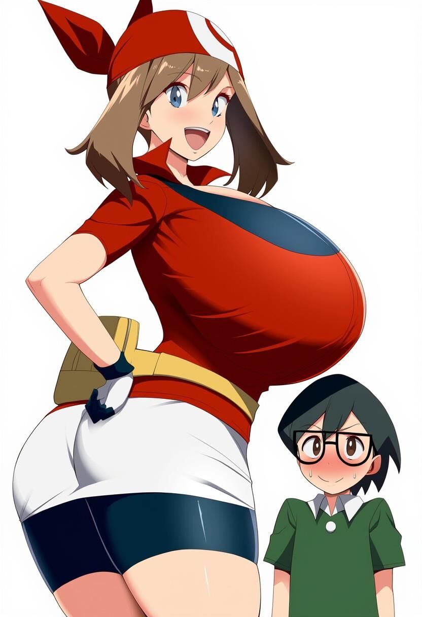 Pokemon Waifus Kloah Style Busty Trainer Ai