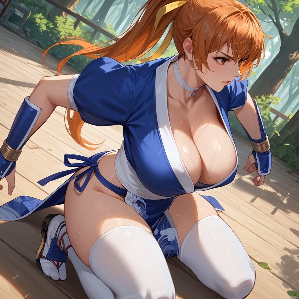 DOA Kasumi Art No обнаженной