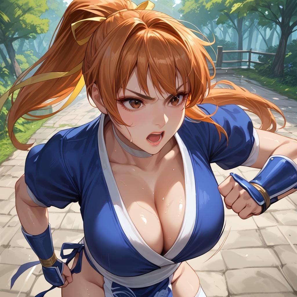 DOA Kasumi Art No обнаженной