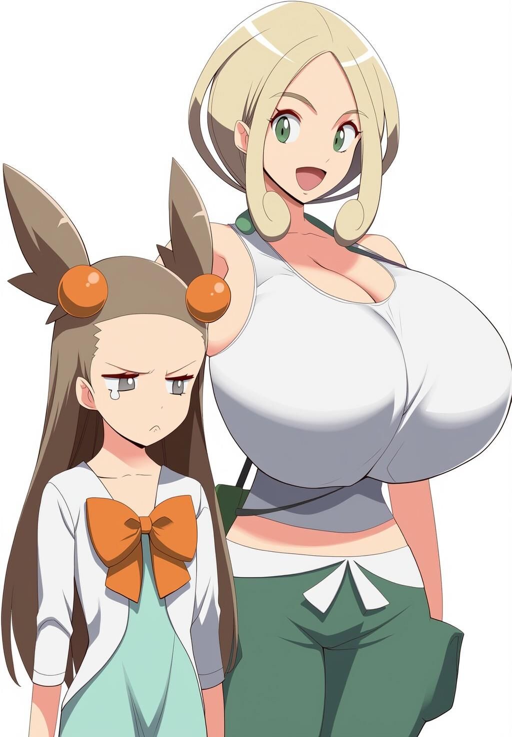 Pokemon Waifus Kloah Style Busty Trainer Ai