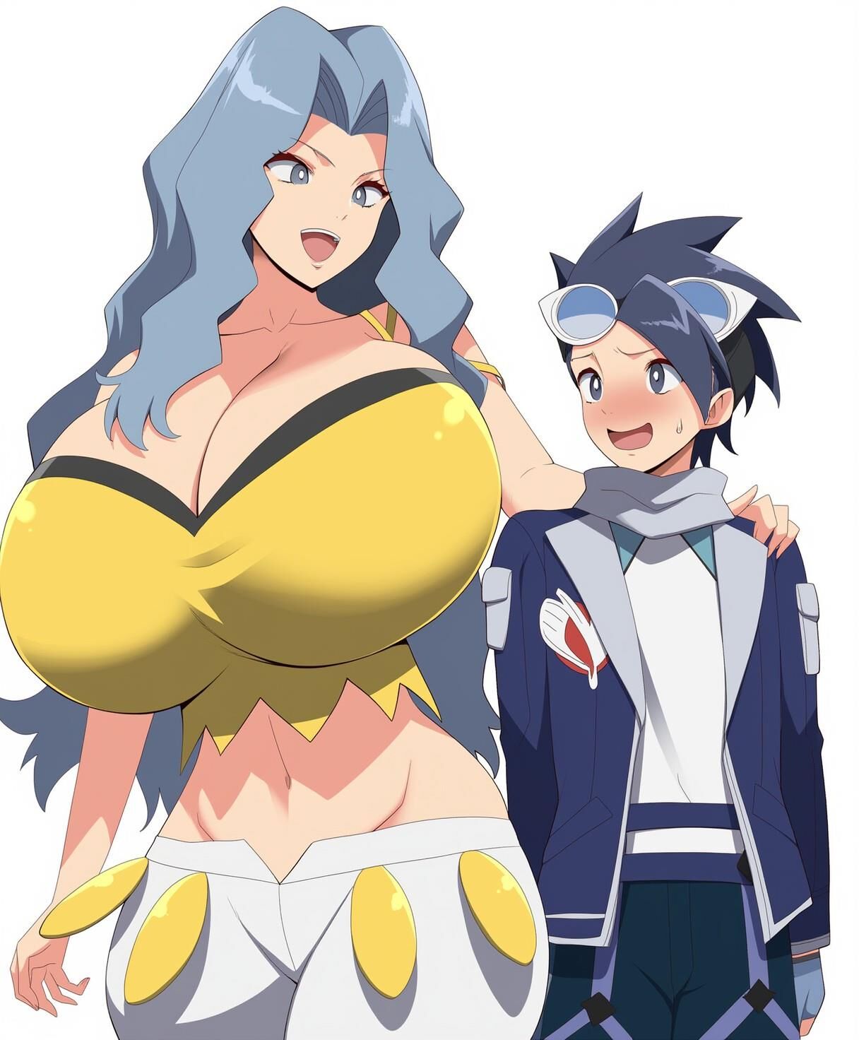 Pokemon Waifus Kloah Style Busty Trainer Ai