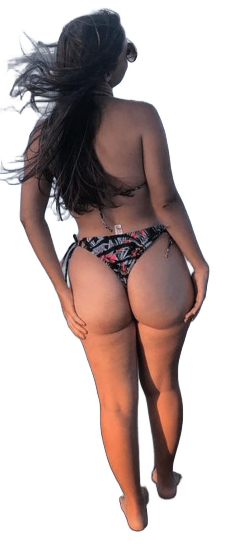 Latina Cute Big Butt Stickers 